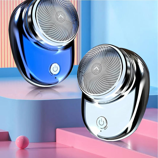 1PC rasoir électrique charge Mini poche voyage rasoir Portable sans fil détachable rasoir visage barbe tondeuse à cheveux